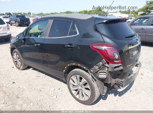 KL4CJASB2JB603904 2018 BUICK ENCORE Black Задня ліва чверть
