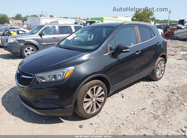 KL4CJASB2JB603904 2018 BUICK ENCORE Black Передня ліва чверть