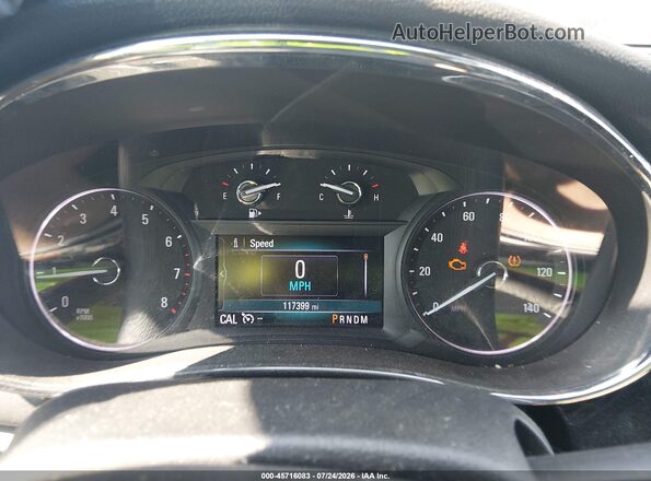 KL4CJASB2JB603904 2018 BUICK ENCORE Black Вид задніх сидінь