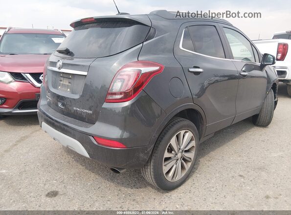 KL4CJASB2JB654044 2018 BUICK ENCORE Gray Rear right