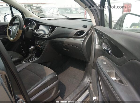 KL4CJASB2JB654044 2018 BUICK ENCORE Gray Front interior view