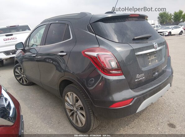 KL4CJASB2JB654044 2018 BUICK ENCORE Gray Rear left