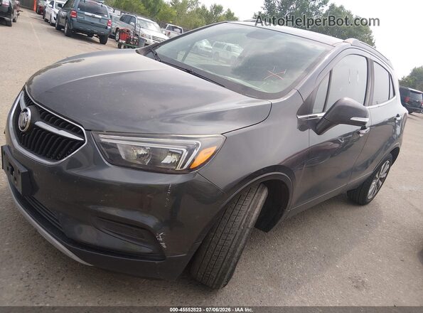 KL4CJASB2JB654044 2018 BUICK ENCORE Gray Front left