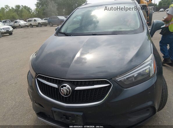 KL4CJASB2JB654044 2018 BUICK ENCORE Gray Instrument cluster view