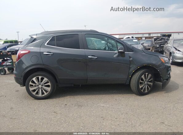KL4CJASB2JB654044 2018 BUICK ENCORE Gray Rear interior view