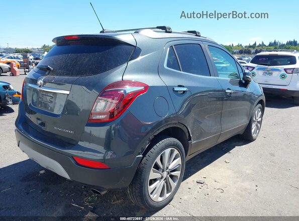 KL4CJASB2JB699579 2018 BUICK ENCORE Gray Задня права чверть