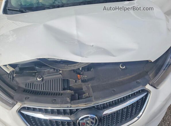 KL4CJASB2KB770281 2019 BUICK ENCORE White Engine compartment view