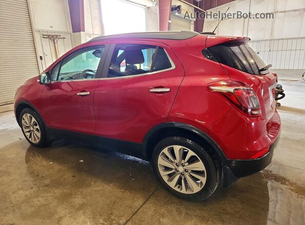 KL4CJASB2KB866962 2019 BUICK ENCORE Red Задня ліва чверть