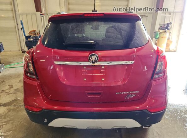 KL4CJASB2KB866962 2019 BUICK ENCORE Red Вид ззаду