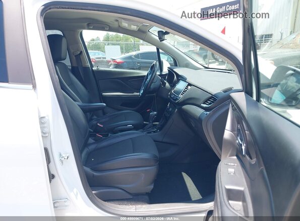 KL4CJASB2KB905288 2019 BUICK ENCORE White Vista interior delantera