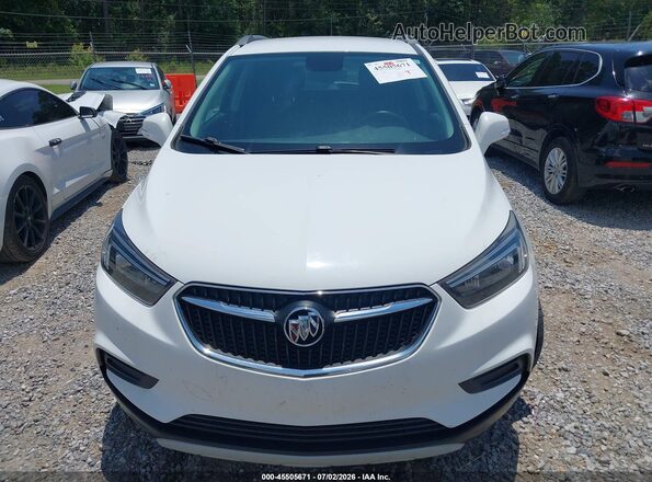 KL4CJASB2KB905288 2019 BUICK ENCORE White Vista del cuadro de instrumentos