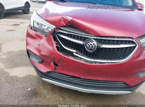 KL4CJASB2KB921894 2019 BUICK ENCORE Burgundy Vista frontal