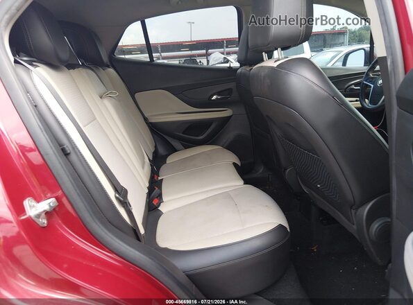 KL4CJASB2KB921894 2019 BUICK ENCORE Burgundy Vista de la etiqueta del VIN