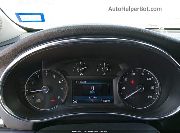 KL4CJASB2LB020185 2020 BUICK ENCORE Silver Rear seats view
