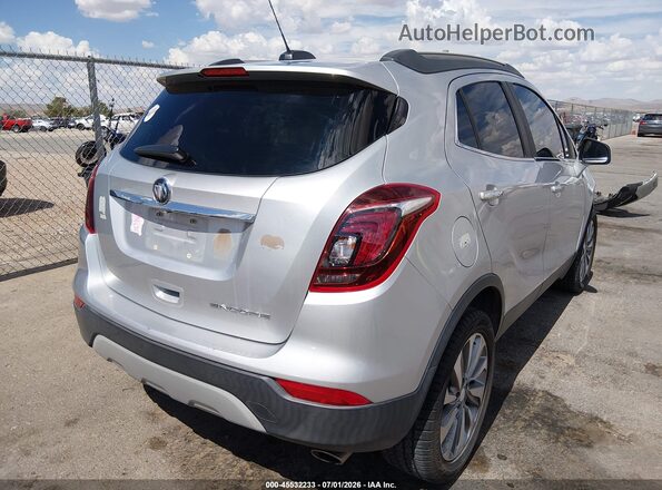 KL4CJASB2LB020185 2020 BUICK ENCORE Silver Rear right