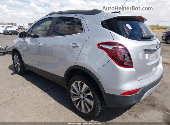 KL4CJASB2LB020185 2020 BUICK ENCORE Silver Rear left