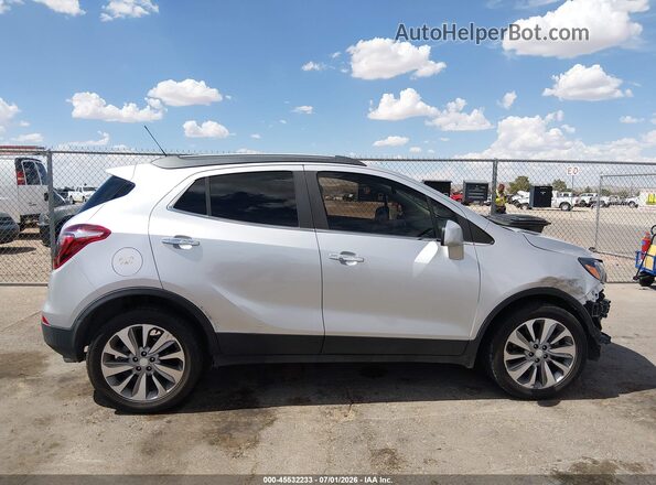 KL4CJASB2LB020185 2020 BUICK ENCORE Silver Rear interior view