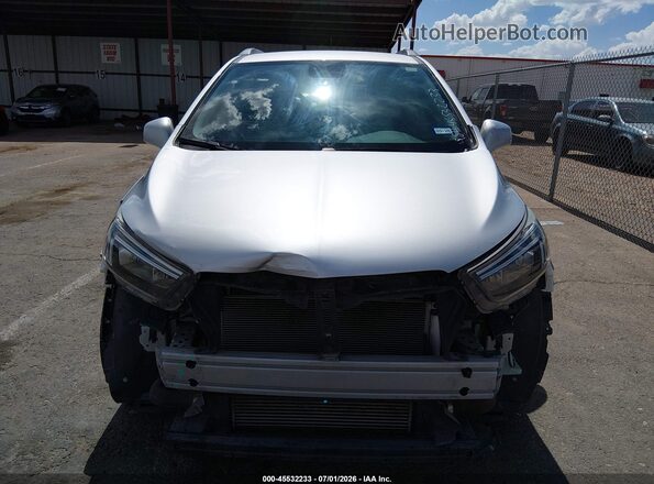 KL4CJASB2LB020185 2020 BUICK ENCORE Silver Instrument cluster view