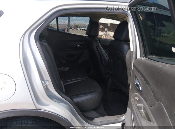 KL4CJASB2LB020185 2020 BUICK ENCORE Silver VIN sticker view