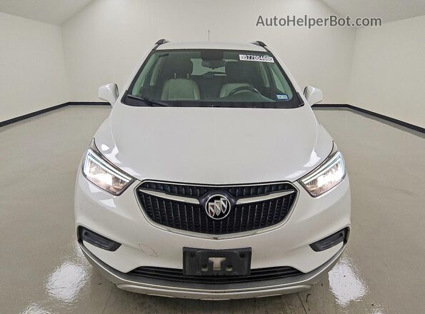 KL4CJASB2LB066423 2020 BUICK ENCORE White Front view