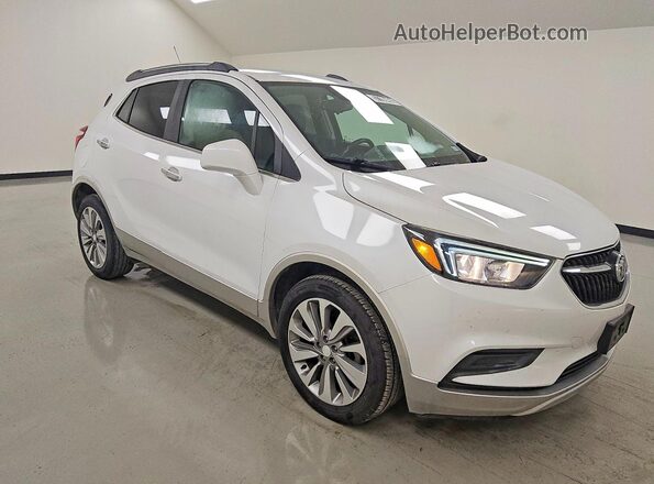 KL4CJASB2LB066423 2020 BUICK ENCORE White Front right