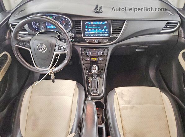 KL4CJASB2LB066423 2020 BUICK ENCORE White Dashboard view