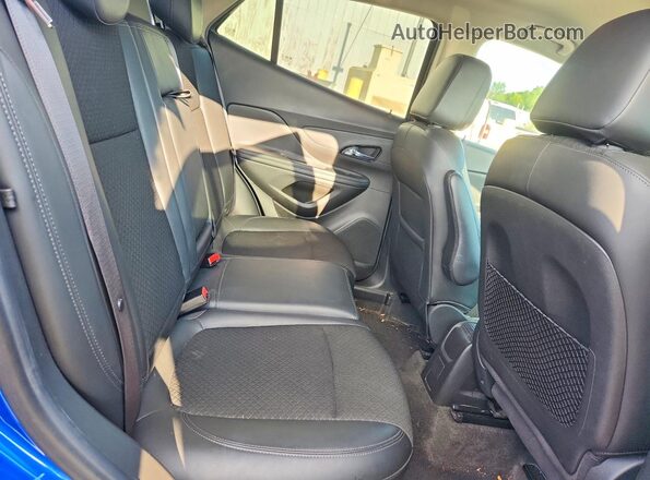 KL4CJASB3HB057396 2017 BUICK ENCORE Синий Вид задней части салона
