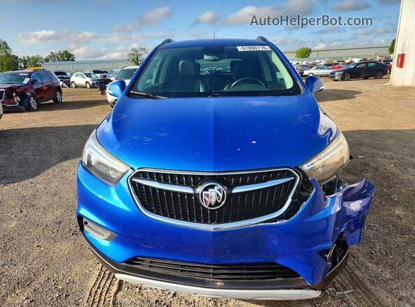 KL4CJASB3HB057396 2017 BUICK ENCORE Синий Вид спереди