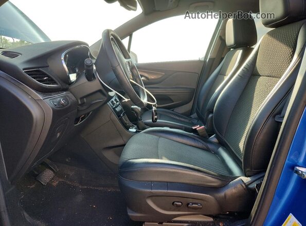 KL4CJASB3HB057396 2017 BUICK ENCORE Синий Вид салона спереди