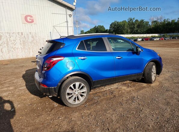 KL4CJASB3HB057396 2017 BUICK ENCORE Синий Задняя правая четверть