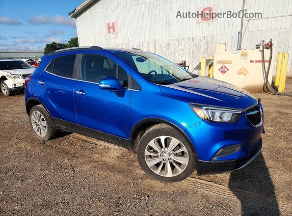 KL4CJASB3HB057396 2017 BUICK ENCORE Синий Передняя правая четверть