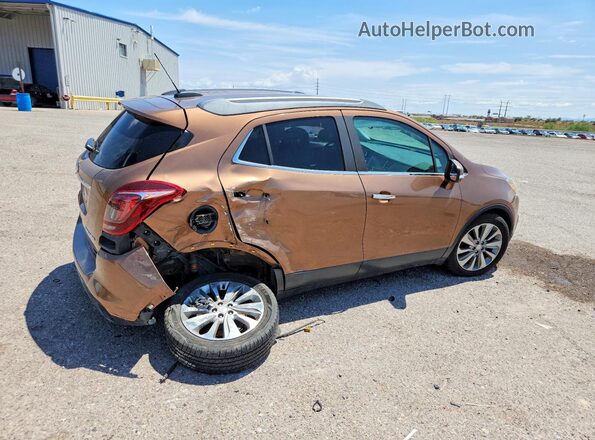 KL4CJASB3HB164299 2017 BUICK ENCORE Brown Trasero derecho