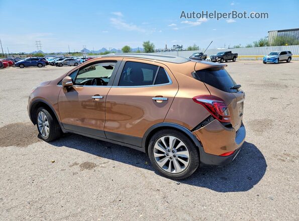 KL4CJASB3HB164299 2017 BUICK ENCORE Brown Trasero izquierdo