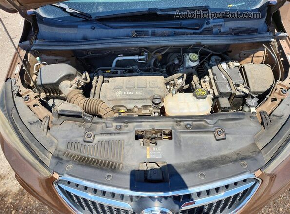 KL4CJASB3HB164299 2017 BUICK ENCORE Brown Vista interior trasera