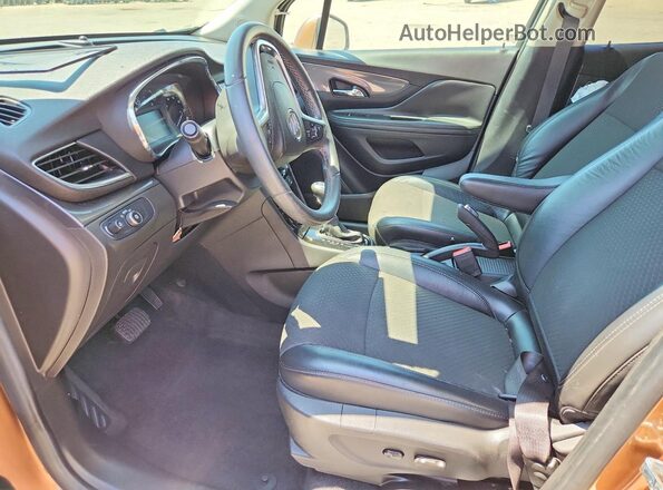 KL4CJASB3HB164299 2017 BUICK ENCORE Brown Vista interior delantera