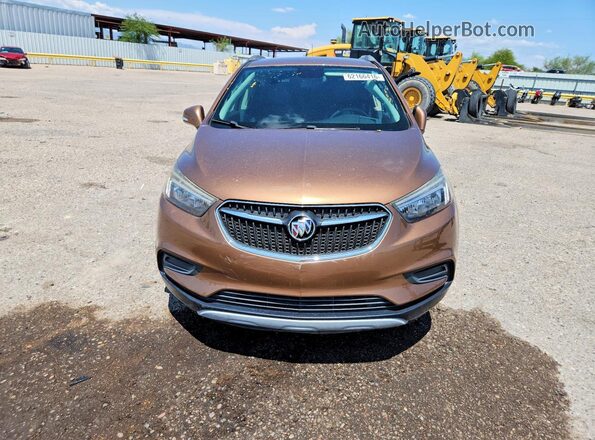 KL4CJASB3HB164299 2017 BUICK ENCORE Brown Vista frontal