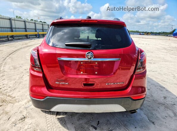 KL4CJASB3HB182382 2017 BUICK ENCORE Красный Вид сзади