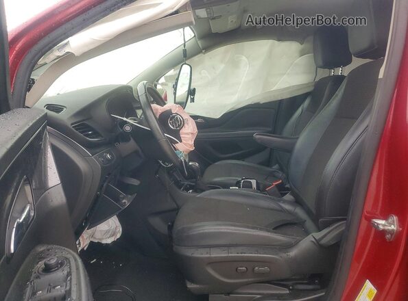 KL4CJASB3HB182382 2017 BUICK ENCORE Красный Вид салона спереди
