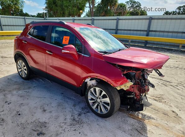 KL4CJASB3HB182382 2017 BUICK ENCORE Красный Передняя правая четверть