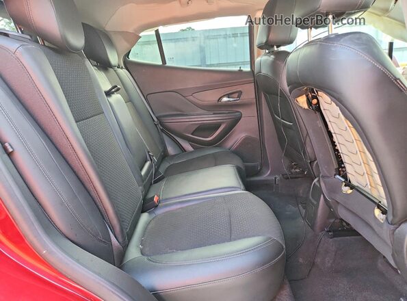 KL4CJASB3HB182382 2017 BUICK ENCORE Красный Вид задней части салона