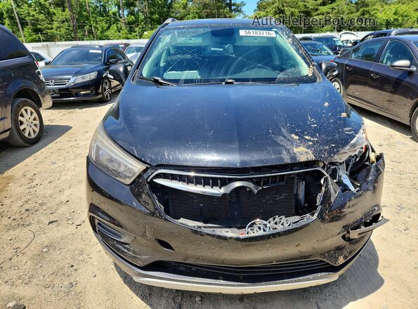 KL4CJASB3HB197173 2017 BUICK ENCORE Black წინა ხედი