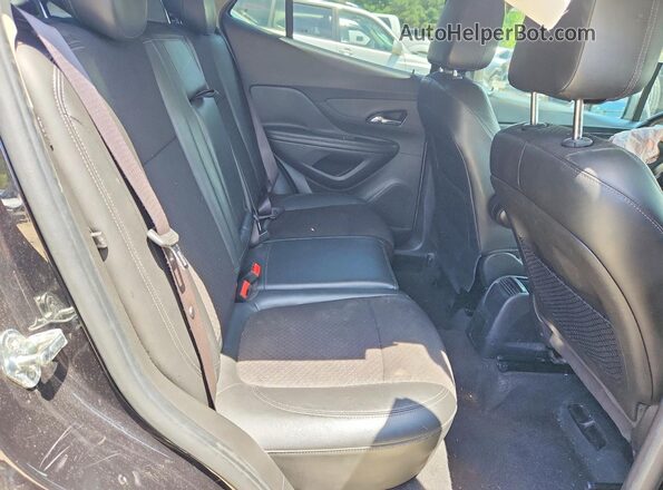 KL4CJASB3HB197173 2017 BUICK ENCORE Black უკანა სალონის ხედი