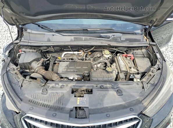 KL4CJASB3JB517775 2018 BUICK ENCORE Black Vista del compartimento del motor