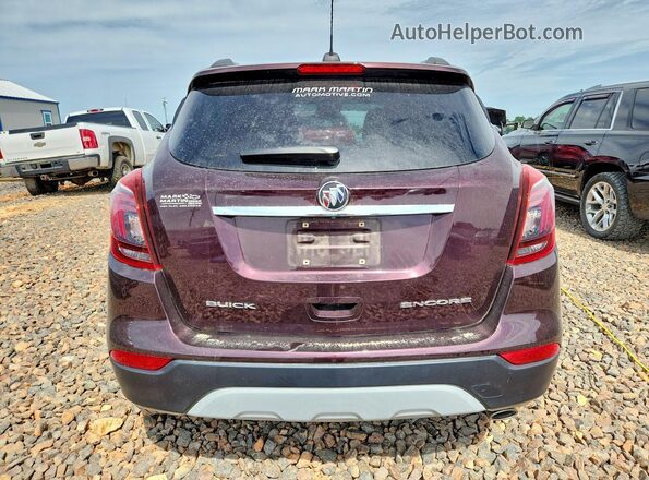 KL4CJASB3JB555863 2018 BUICK ENCORE Purple Հետևի տեսք