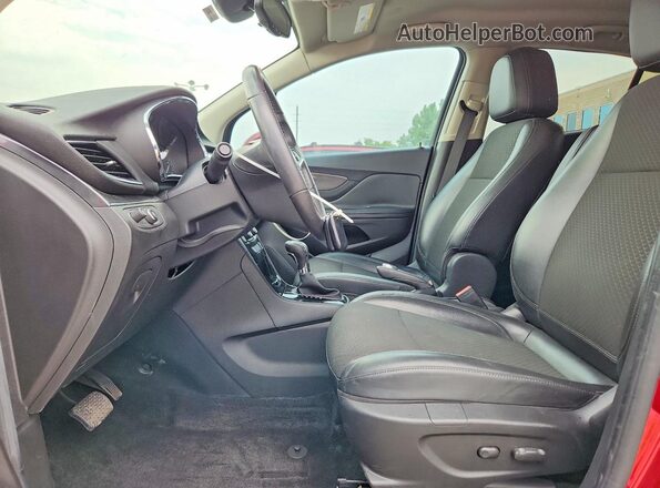 KL4CJASB3JB569424 2018 BUICK ENCORE Red Front interior view