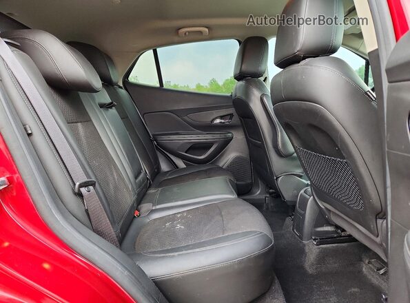 KL4CJASB3JB569424 2018 BUICK ENCORE Red Rear interior view