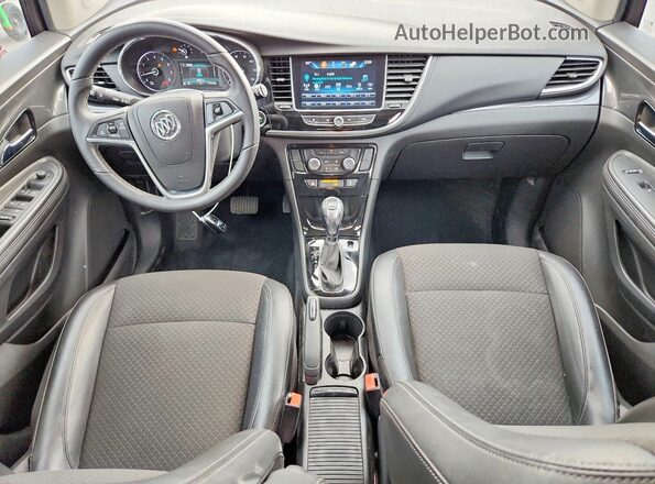 KL4CJASB3JB569424 2018 BUICK ENCORE Red Dashboard view