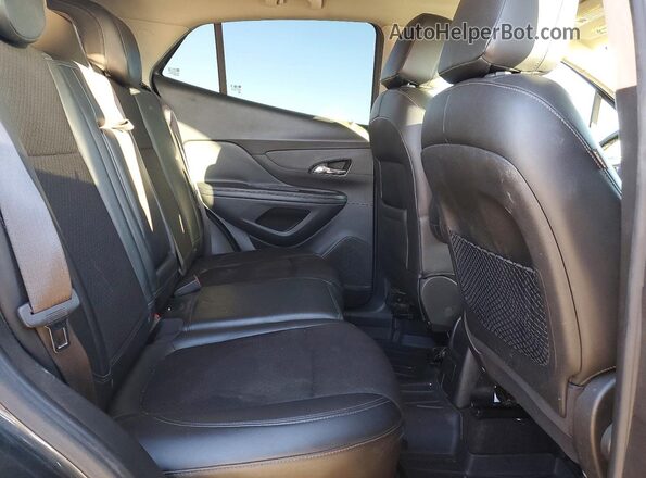 KL4CJASB3JB602275 2018 BUICK ENCORE Угольный Вид задней части салона