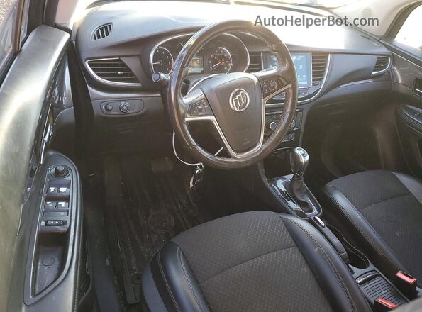 KL4CJASB3JB602275 2018 BUICK ENCORE Угольный Вид панели приборов