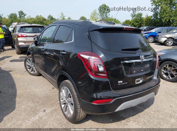 KL4CJASB3JB633820 2018 BUICK ENCORE Black Հետևի ձախ